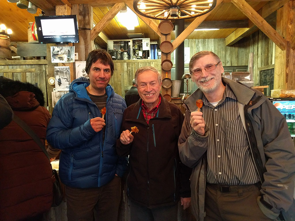 The team at the sugar shack